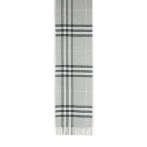 Burberry 'Mu Giant' Grey Cashmere Scarf Men